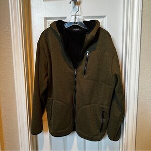 Blu Rock Sherpa Hoodie